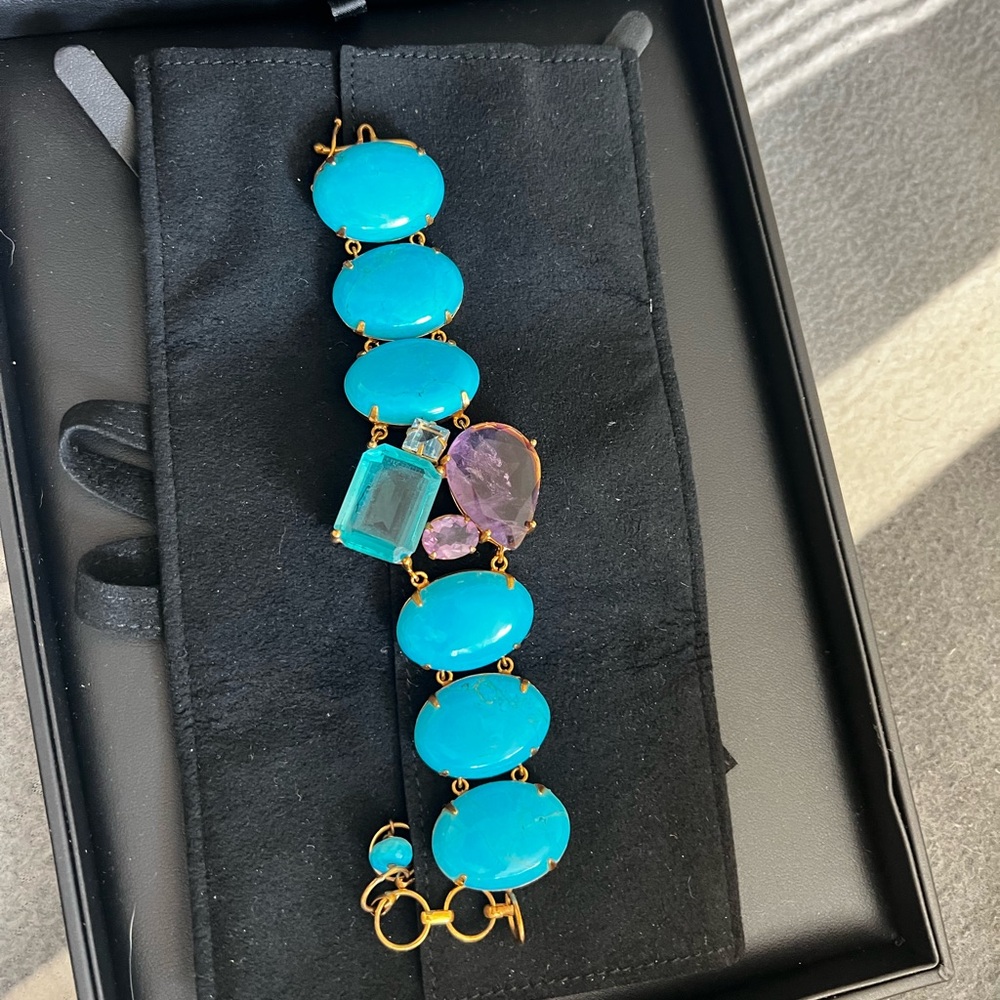 Bounkit Tourquois Amethyst Bracelet